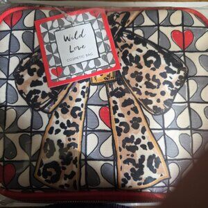 NWT Brighton Wild Love Cosmetic/Jewelry Case Bag